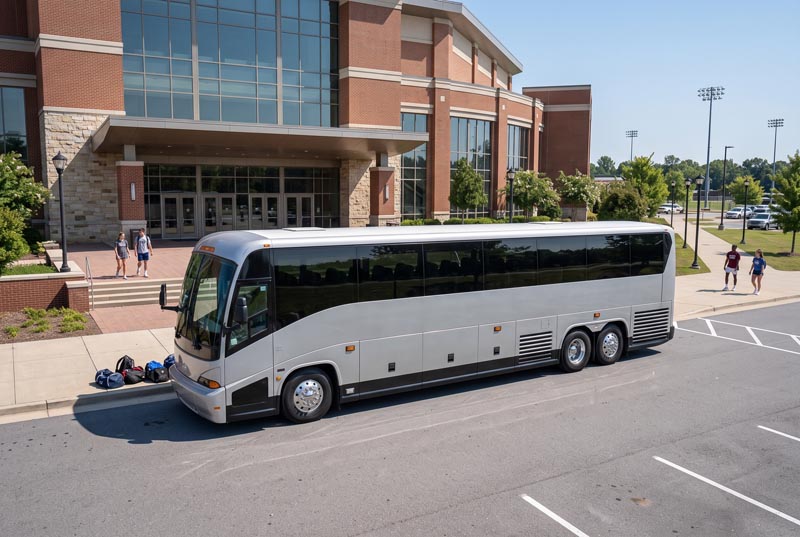 Sports Team Charter Bus Rentals in Elizabeth, NJ